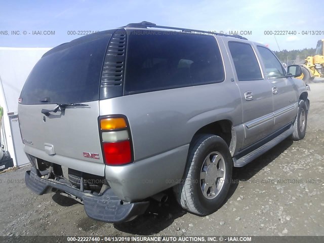 3GKEC16Z65G191052 - 2005 GMC YUKON XL C1500 Pewter photo 4