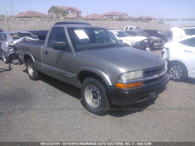 1GCCS14W828238744 - 2002 CHEVROLET S TRUCK S10 TAN photo 1