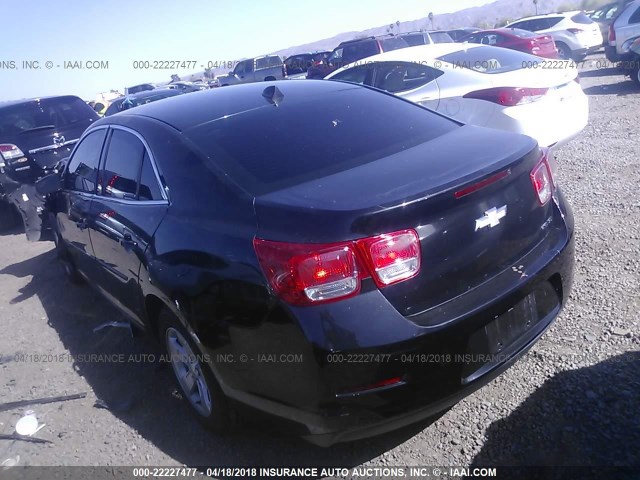 1G11B5SA2DF219779 - 2013 CHEVROLET MALIBU LS 黑色 照片 3