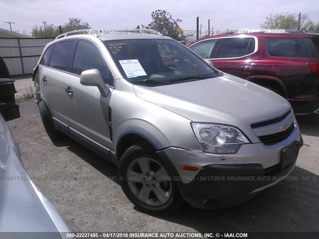 3GNAL2EK8ES522108 - 2014 CHEVROLET CAPTIVA LS 金色 照片 1