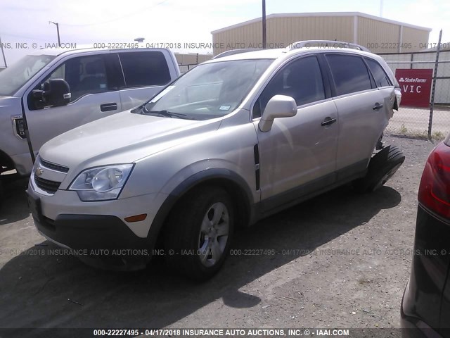 3GNAL2EK8ES522108 - 2014 CHEVROLET CAPTIVA LS 金色 照片 2