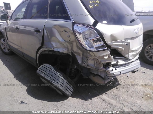 3GNAL2EK8ES522108 - 2014 CHEVROLET CAPTIVA LS 金色 照片 6