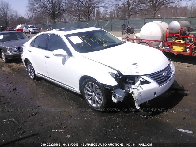 JTHBK1EG8A2347644 - 2010 LEXUS ES 350 白色 照片 1