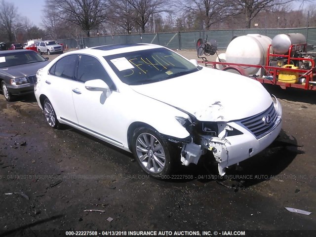 JTHBK1EG8A2347644 - 2010 LEXUS ES 350 WHITE photo 1