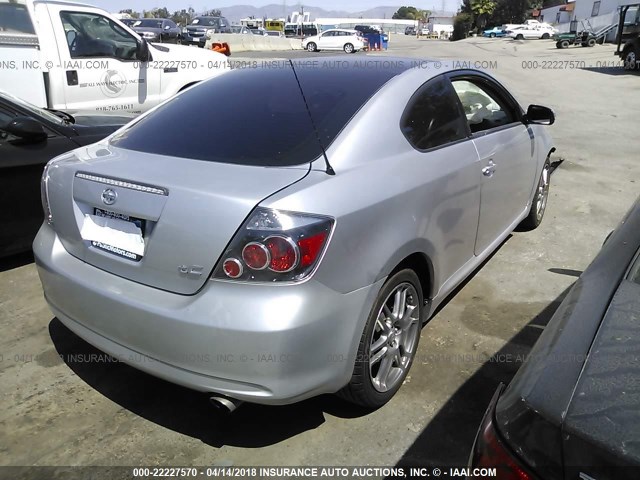 JTKDE3B77A0309859 - 2010 TOYOTA SCION TC 银色 照片 4