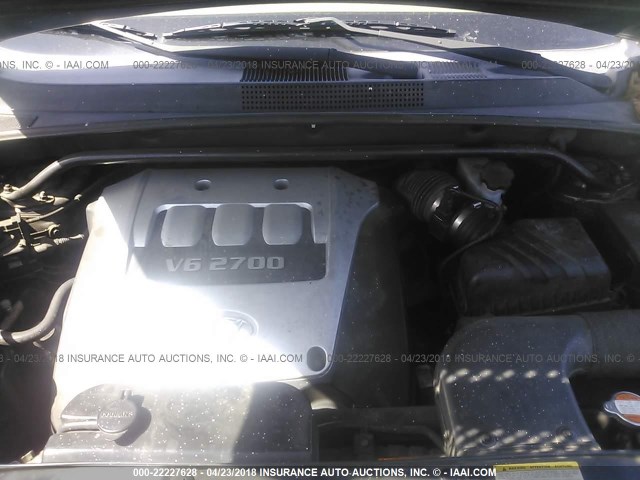 KM8JN72D26U312395 - 2006 HYUNDAI TUCSON GLS/LIMITED 黑色 照片 10