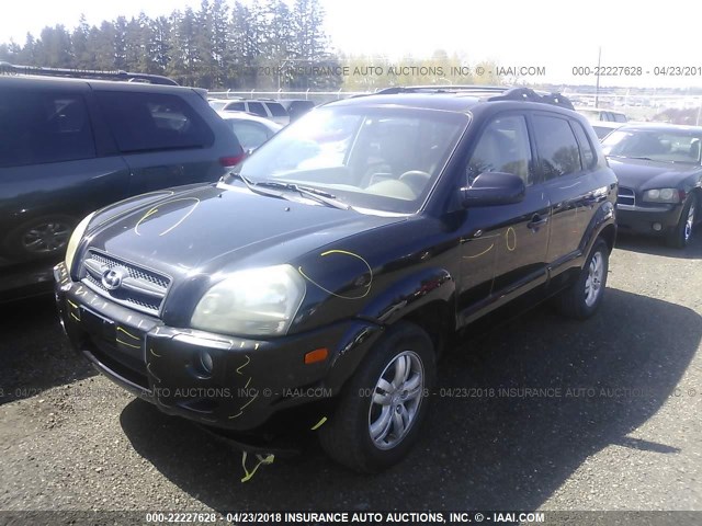 KM8JN72D26U312395 - 2006 HYUNDAI TUCSON GLS/LIMITED 黑色 照片 2