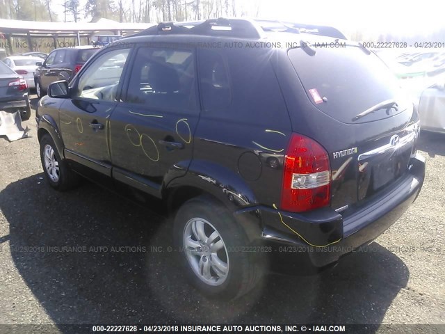 KM8JN72D26U312395 - 2006 HYUNDAI TUCSON GLS/LIMITED 黑色 照片 3