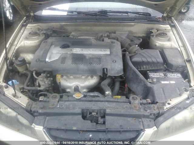 KMHDN46D45U959787 - 2005 HYUNDAI ELANTRA GLS/GT TAN photo 10