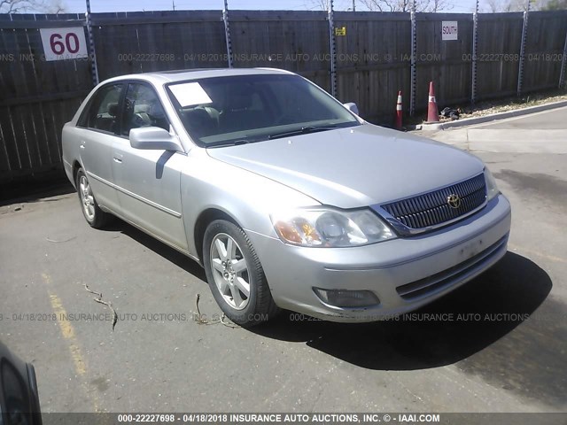 4T1BF28B5YU073065 - 2000 TOYOTA AVALON XL/XLS SILVER photo 1