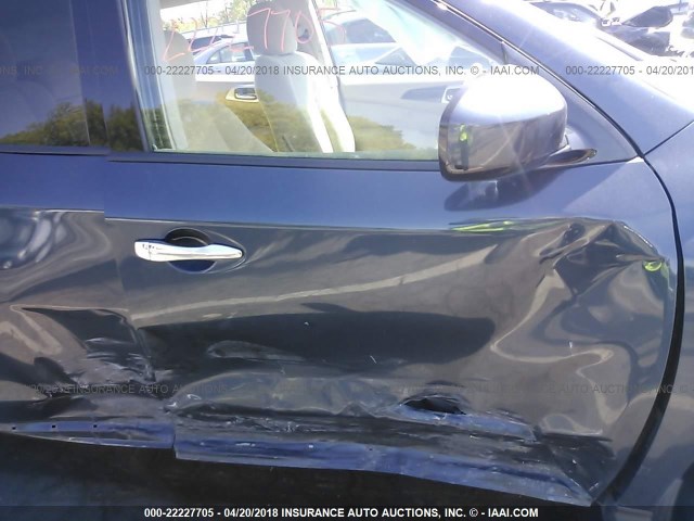 5N1AR2MN5DC650342 - 2013 NISSAN PATHFINDER S/SV/SL/PLATINUM 蓝色 照片 6