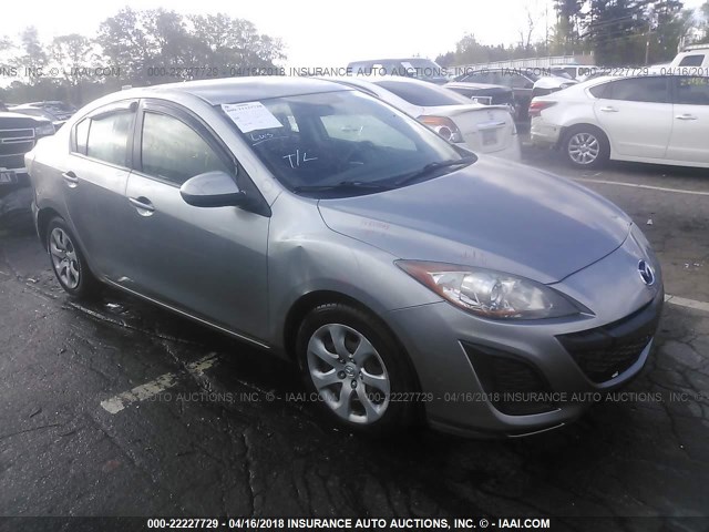 JM1BL1SF1A1261561 - 2010 MAZDA 3 I GRAY photo 1