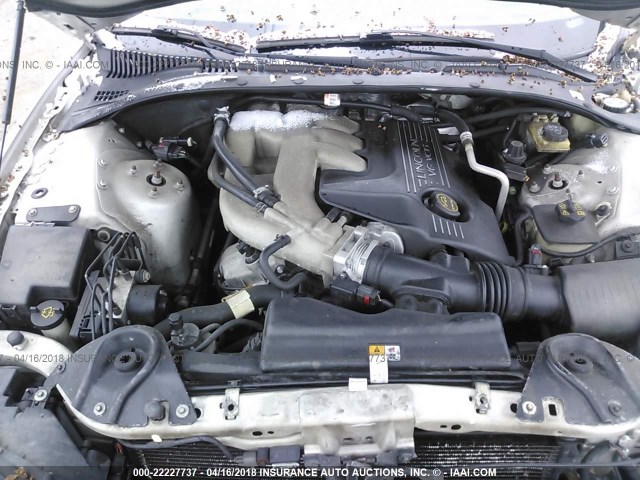 1LNHM86S85Y627774 - 2005 LINCOLN LS 银色 照片 10