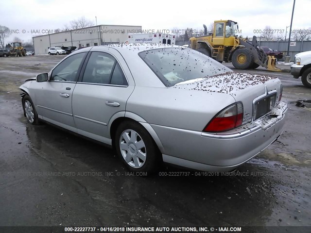 1LNHM86S85Y627774 - 2005 LINCOLN LS 银色 照片 3