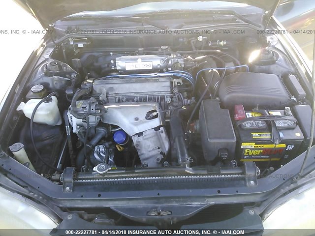 JT2BG12K1T0386319 - 1996 TOYOTA CAMRY DX/LE/XLE მწვანე ფოტო 10