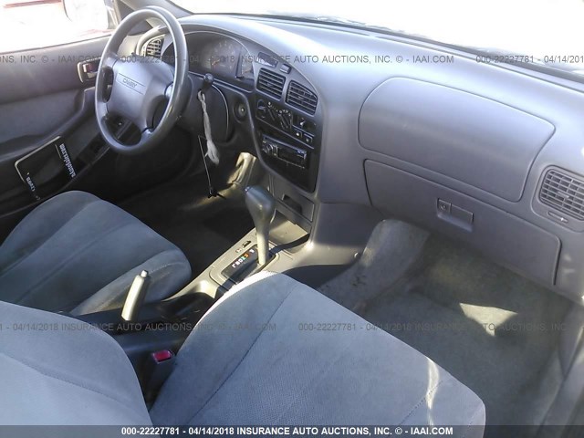 JT2BG12K1T0386319 - 1996 TOYOTA CAMRY DX/LE/XLE მწვანე ფოტო 5