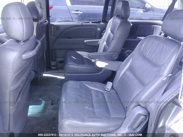 5FNRL38655B043086 - 2005 HONDA ODYSSEY EXL ვერცხლისფერი ფოტო 8