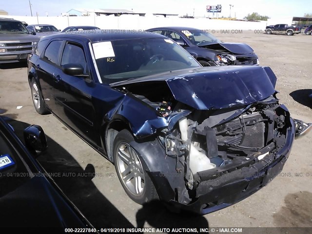 2D4FV48T75H696024 - 2005 DODGE MAGNUM SE BLUE photo 1