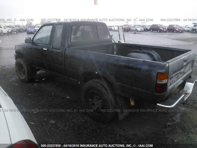 JT4VN13G3N5092866 - 1992 TOYOTA PICKUP 1/2 TON EX LONG WHLBS SR5 BLACK photo 3