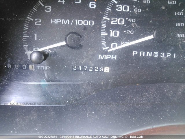 1GYEK63R1YR205468 - 2000 CADILLAC ESCALADE LUXURY Qara foto 7