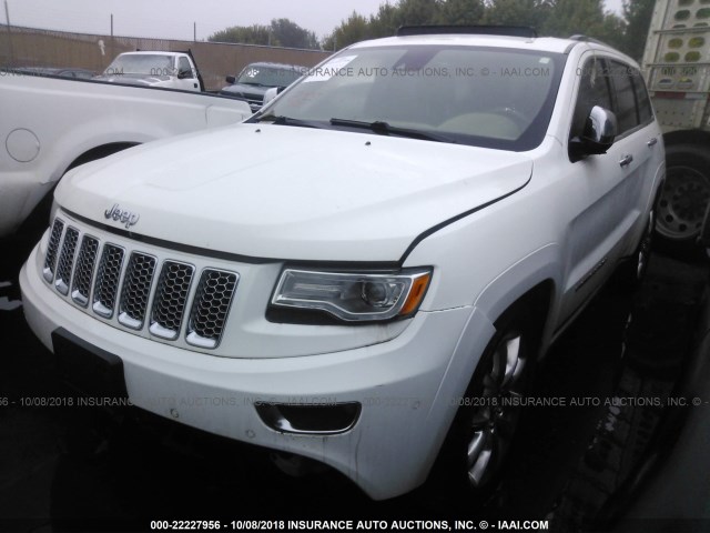 1C4RJFJT7EC474808 - 2014 JEEP GRAND CHEROKEE SUMMIT WHITE photo 2