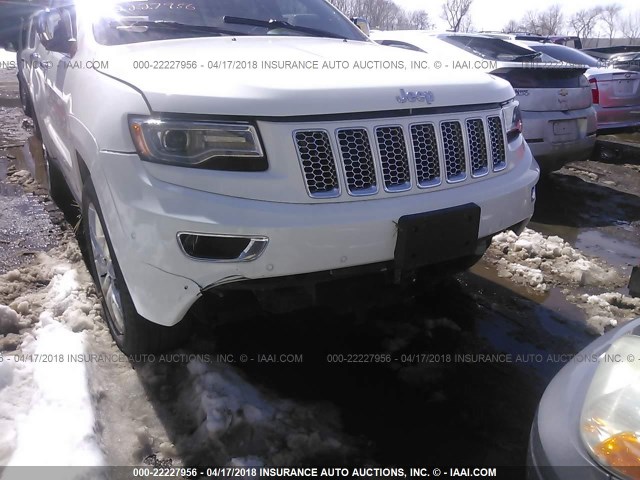 1C4RJFJT7EC474808 - 2014 JEEP GRAND CHEROKEE SUMMIT WHITE photo 6