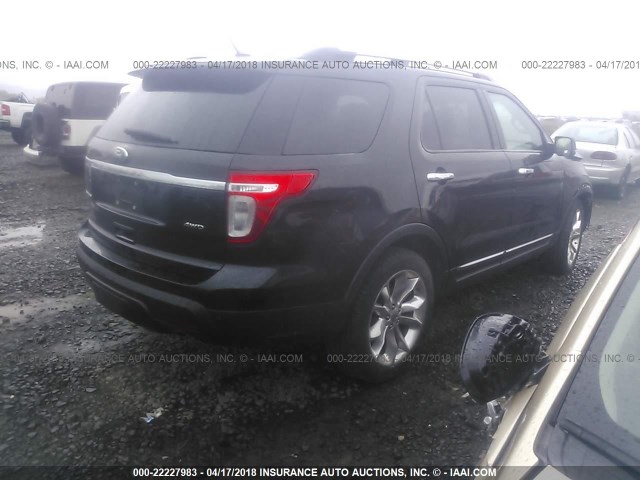 1FMHK8F82BGA05957 - 2011 FORD EXPLORER LIMITED 黑色 照片 4