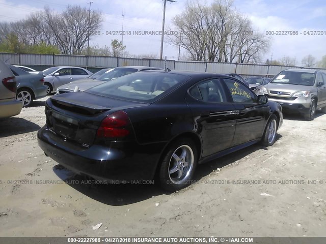 2G2WR544541278045 - 2004 PONTIAC GRAND PRIX GTP BLACK photo 4