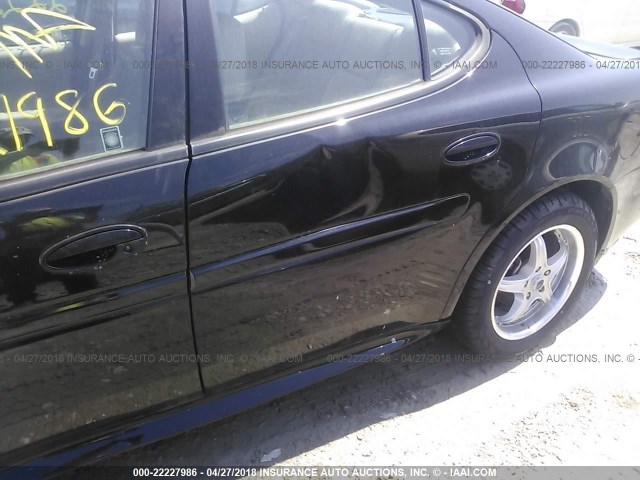 2G2WR544541278045 - 2004 PONTIAC GRAND PRIX GTP BLACK photo 6