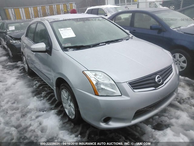 3N1AB6AP9BL730639 - 2011 NISSAN SENTRA 2.0/2.0S/SR/2.0SL SILVER photo 1