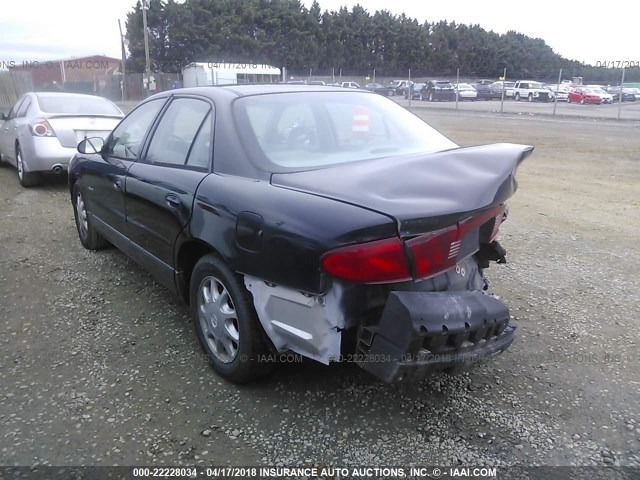 2G4WF5212W1583739 - 1998 BUICK REGAL GS BLACK photo 3