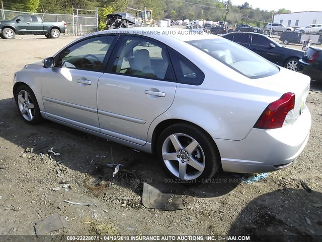 YV1MS382282381069 - 2008 VOLVO S40 2.4I SILVER photo 3