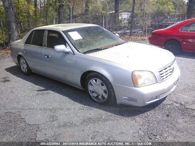 1G6KF57982U229842 - 2002 CADILLAC DEVILLE DTS SILVER photo 1