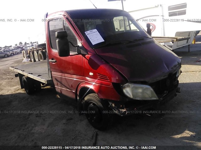 WD1PD444045640471 - 2004 DODGE 3500 SPRINTER VANS  MAROON photo 1