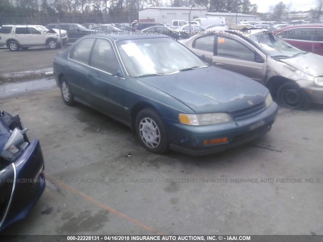 1HGCD5636RA183879 - 1994 HONDA ACCORD LX/EX TURQUOISE photo 1