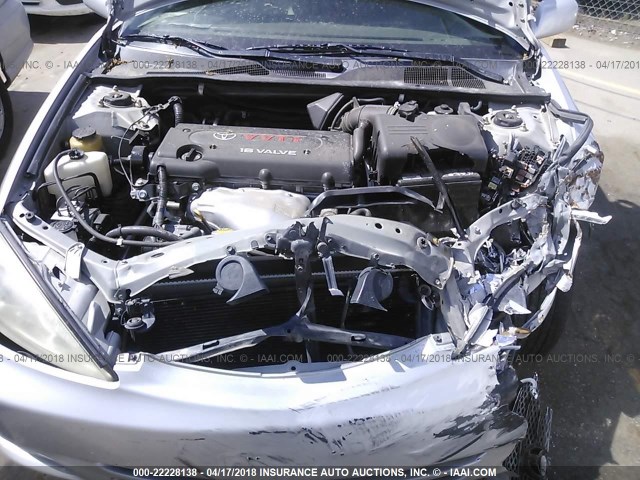 4T1BE32K92U597635 - 2002 TOYOTA CAMRY LE/XLE/SE ნაცრისფერი ფოტო 10