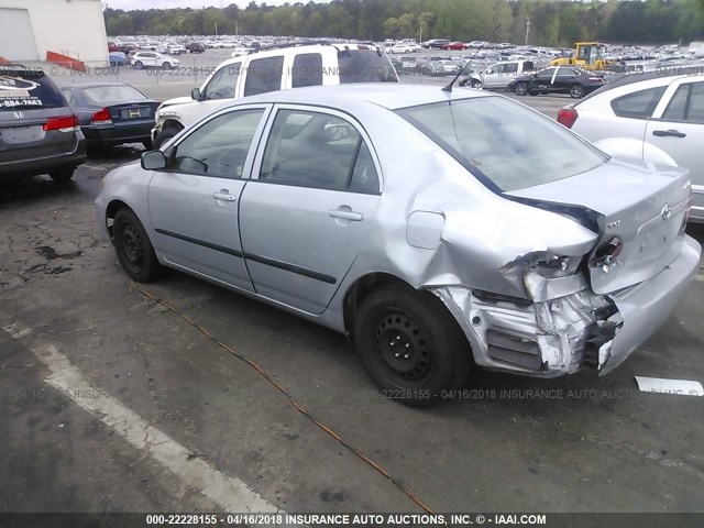 1NXBR32E47Z774064 - 2007 TOYOTA COROLLA CE/LE/S SILVER photo 3