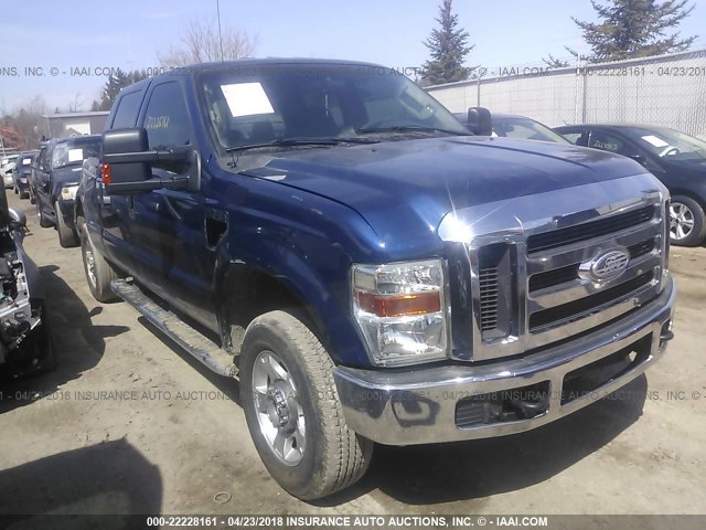 1FTSW21RX9EA20997 - 2009 FORD F250 SUPER DUTY BLUE photo 1