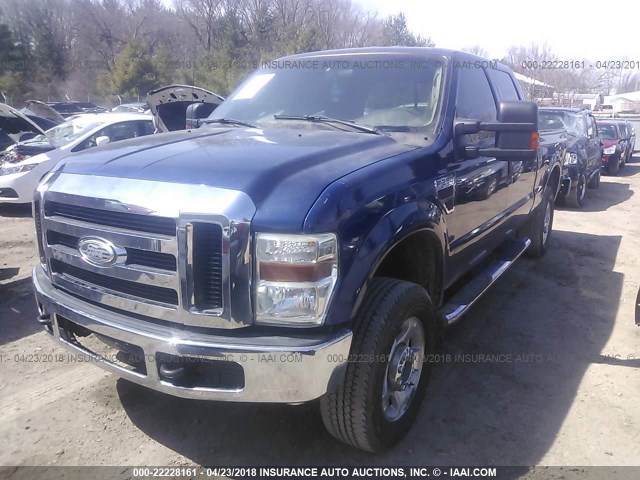 1FTSW21RX9EA20997 - 2009 FORD F250 SUPER DUTY BLUE photo 2