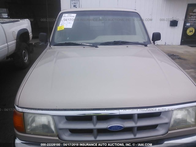 1FTCR15X2RPA32810 - 1994 FORD RANGER SUPER CAB BROWN photo 6