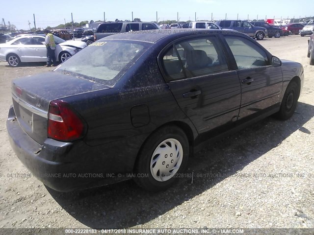 1G1ZS58FX7F115230 - 2007 CHEVROLET MALIBU LS 蓝色 照片 4