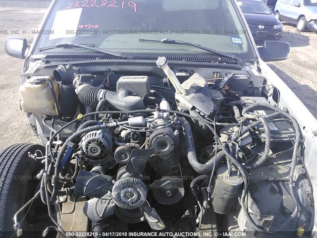 2GTEC19M0V1526097 - 1997 GMC SIERRA C1500 SILVER photo 10