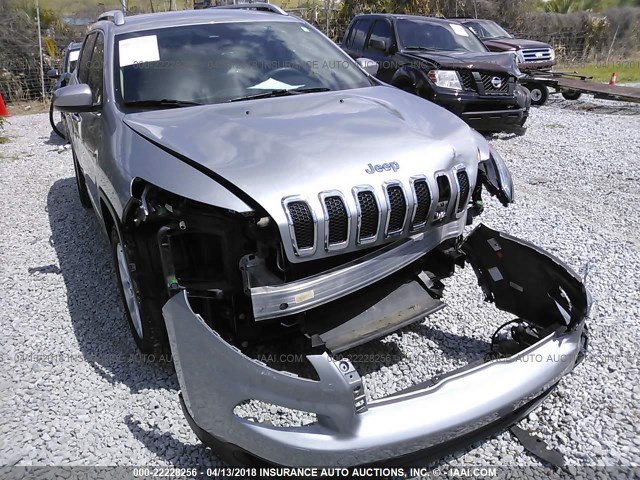 1C4PJLCB2FW612300 - 2015 JEEP CHEROKEE LATITUDE GRAY photo 6