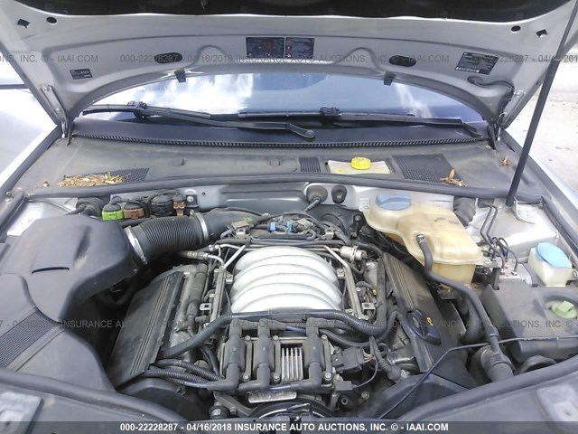 WVWRH63B93P250610 - 2003 VOLKSWAGEN PASSAT GLX 灰色 照片 10