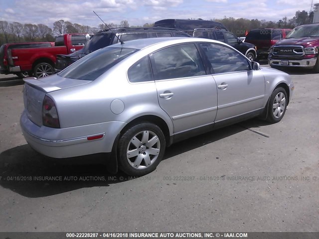 WVWRH63B93P250610 - 2003 VOLKSWAGEN PASSAT GLX 灰色 照片 4