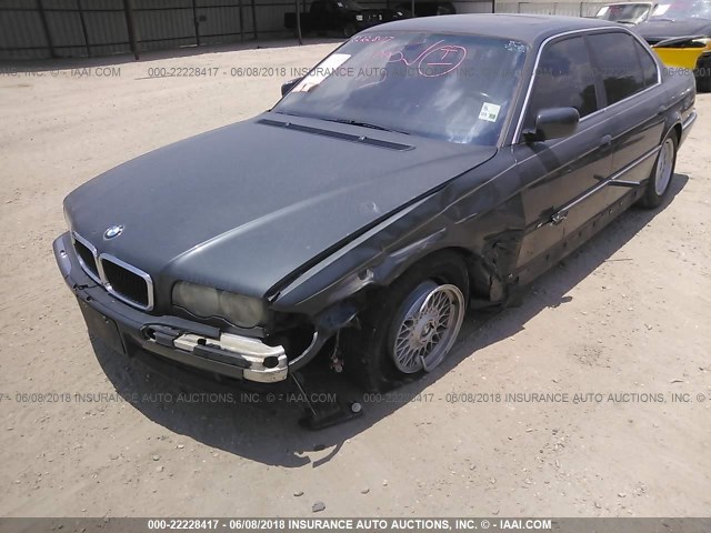 WBAGH8348YDP09717 - 2000 BMW 740 IL GRAY photo 6