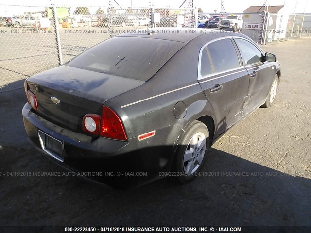1G1ZG57B98F179700 - 2008 CHEVROLET MALIBU LS 黑色 照片 4