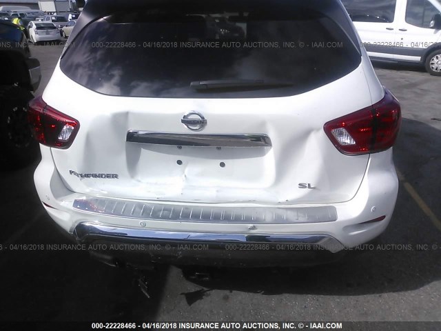 5N1DR2MN1HC697418 - 2017 NISSAN PATHFINDER S/SV/SL/PLATINUM 白色 照片 6