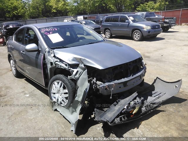 JM1BL1SF4A1200009 - 2010 MAZDA 3 I SILVER photo 1