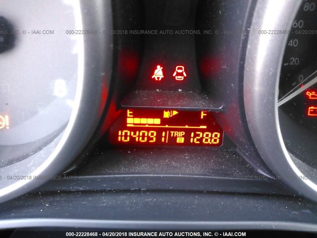 JM1BL1SF4A1200009 - 2010 MAZDA 3 I SILVER photo 7